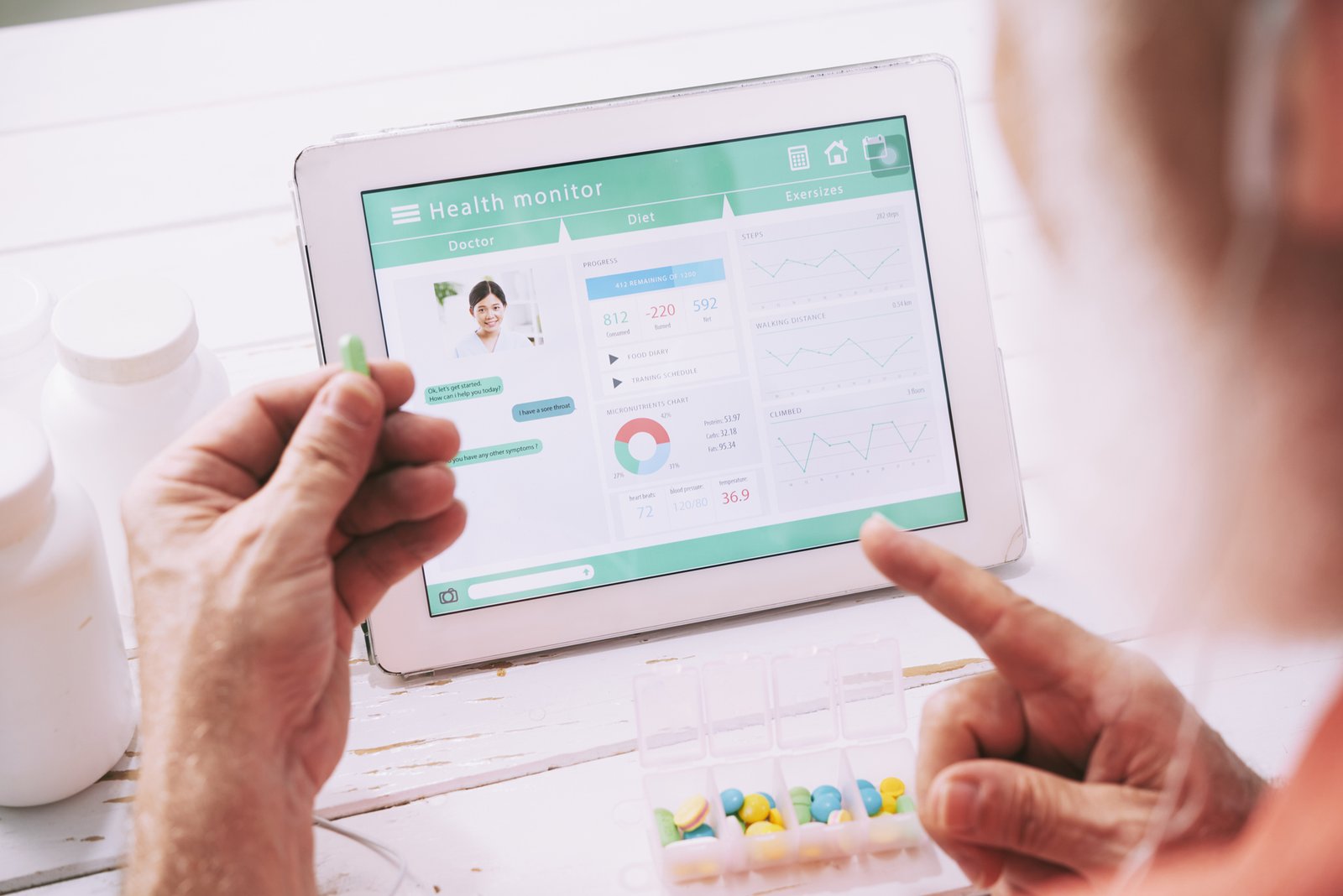 Online health monitoring